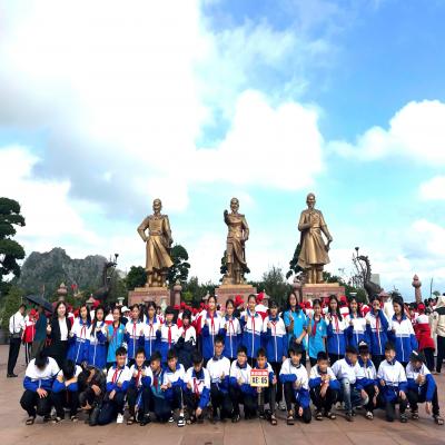 HÀNH TRÌNH VỀ ĐỊA CHỈ ĐỎ: HÀO KHÍ BẠCH ĐẰNG GIANG TRONG TRÁI TIM HỌC SINH TRƯỜNG THCS ĐỒNG LẠC